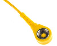287-7420 RS PRO ESD Grounding Wrist Strap & Cord Set With 10 mm Socket, 10 mm Stud