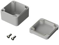 63205000 Bopla Euromas II Series Light Grey ABS General Purpose Enclosure, IP65, Light Grey Lid, 52 x 50 x 37mm