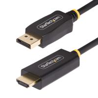 10f-dp-hdmi-4k60-hdr StarTech.com DisplayPort to HDMI Adapter Cable, 4K @ 60 Hz Maximum Resolution