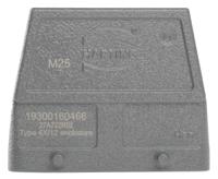 19300160466 HARTING Han B Heavy Duty Power Connector Hood, M25 x 1.5 Thread