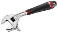 1018gr Facom Adjustable Spanner, 201 mm Overall, 33mm Jaw Capacity, Bi-Material Handle