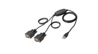 da-70158 Digitus USB A Male to D-sub, 9 Pin Male USB Serial Cable Adapter