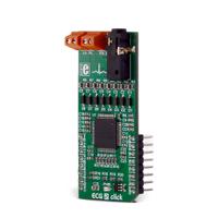mikroe-2507 MikroElektronika Heart Rate Sensor MikroBus Click Board for ADS1194