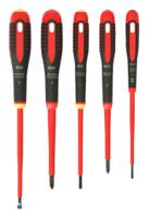 be-9881s Bahco Phillips; Slotted Insulated Screwdriver Set, 5-Piece