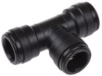 pm0222e JG Speedfit Plastic Pipe Fitting, 90° Push Fit Equal Tee, 22mm