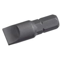 e-414-f8 SAM Slotted Screwdriver Bit, 5/16 in Tip, 5/16 in Drive, Square Drive, 35 mm Overall