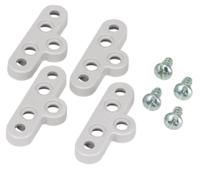 18200201 Spelsberg ABS Wall Bracket for Use with TG Series, 22.8 x 6.3 x 51.8mm