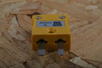 769-1101 RS PRO Miniature Thermocouple Connector for Use with Type K Thermocouple, 4mm Probe, ANSI, RoHS Compliant Standard