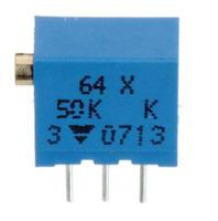 64xr10klf 10kΩ, Through Hole Trimmer Potentiometer 0.25 W @ 85 °C Side Adjust TT ElectronicsBI, 64