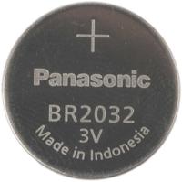 br-2032bn Panasonic BR2032 Button Battery, 3V, 20mm Diameter