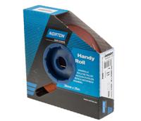 63642531812 Norton P120 Grit Fine Sandpaper Roll, 25m x 38mm