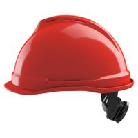 gv932-0000000-000 MSA Safety V - Gard 520 Red Helmet & Hard Hat, Adjustable