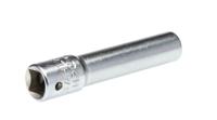 01240006 STAHLWILLE 1/4 in Drive 6mm Deep Socket, 12 point, 6mm, 50 mm Overall Length
