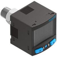 span-b11r-r18m-pnlk-pnvba-l1 Festo SPAN Series Pressure Sensor, -1bar Min, 10bar Max, 2NPN Output, Relative Reading