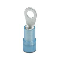 3241206 Phoenix Contact Insulated Ring Terminal, M3.5mm Stud Size, Blue