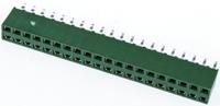 2-215307-0 TE Connectivity AMPMODU HV100 Series Straight Through Hole Mount PCB Socket, 40-Contact, 2-Row, 2.54mm Pitch, Solder