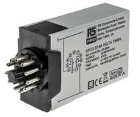 178-5024 RS PRO Plug In Timer Relay, 12 → 240V ac/dc, 0.1 s → 10min, 1-Function, 2 x SPDT
