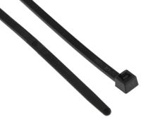 115-06760-relk2i-pa66-bk HellermannTyton Cable Tie, Releasable, 300mm x 4.6 mm, Black Polyamide 6.6 (PA66), Pk-100