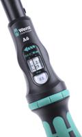 75605 Wera Click-Torque A 6 Click Torque Wrench, 2.5 → 25Nm, 1/4 in Drive, Hex Drive