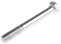 279-953 RS PRO Bright Zinc Plated Steel, Hex Bolt, M16 x 120mm