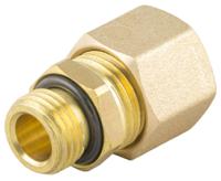 231-2614 RS PRO Threaded Fitting, Straight Threaded Adapter, Female Metric M14 to Male Metric M10 X 1