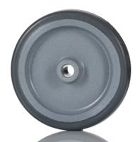 448-9946 RS PRO Black Rubber Anti-Static Trolley Wheel, 60kg