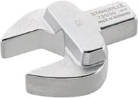 58211019 STAHLWILLE 731/10 Series Open Ended Insert Open-Ended Shell Tool, 19.0 mm, 9 x 12mm Insert, Chrome Plated Finish
