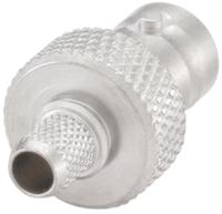 71k101-109n5 Rosenberger BNC Series, Jack Cable Mount BNC Connector, 75Ω, Crimp Termination, Straight Body