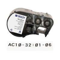 m4c-750-414 Brady B-414 Black on White Label, 19.05mm Width, 1 Qty