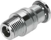crqs-18-6-i Festo Straight Threaded Adaptor, R 1/8 Male to Push In 6 mm, Threaded-to-Tube Connection Style, 132330