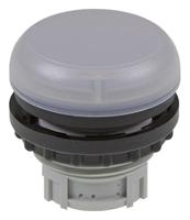 216771-m22-l-w Eaton White Pilot Light Head, 22.5mm Cutout M22 Series