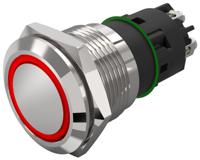 82-515201a4 EAO 82 Series Green, Red Indicator, 24V dc, 19mm Mounting Hole Size, IP65, IP67