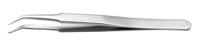 136-9757 RS PRO 120 mm, Stainless Steel, Grooved, Tweezers