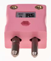 456-0017 RS PRO Standard Thermocouple Connector for Use with Type N Thermocouple, 6mm Probe, IEC, RoHS Compliant Standard