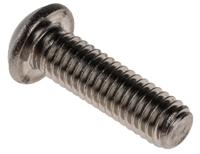 183-8733 RS PRO Stainless Steel Hex Socket Button Screw, ISO 7380, M6 x 20mm