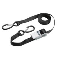 3109eurdat Master Lock 5m Hook to Eye Ratchet Strap, 25mm Wide