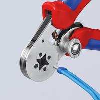 97-55-04 Knipex 97 Hand Ratcheting Crimp Tool for Bootlace Ferrule, 0,08 → 16mm² Wire