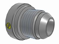 16-10trtxs Parker Straight Female 37° JIC Flare No Nut to Male 37° JIC Flare, 16-10TRTXS