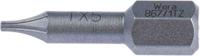 05066300001 Wera Torx Screwdriver Bit, TX 5 Tip, 25 mm, 25 mm Overall