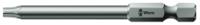 05060100001 Wera Torx Screwdriver Bit, TX 10 Tip, 70 mm Overall