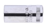 6700sm-8 Bahco 1/4 in Drive 8mm Standard Socket, 6 point, 24.7 mm Overall Length