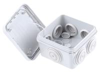0-920-05 Legrand Plexo Series Grey Junction Box, IP55, 65 x 65 x 40mm