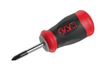 t-1p25 SAM Stubby Screwdriver, 25 mm Blade, 81.5 mm Overall