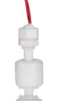 234-8840 RS PRO Vertical Mounting Polypropylene Float Switch, Float, 350mm Cable, NO, 200V ac Max, 200V dc Max