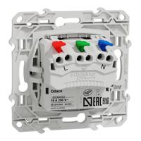 s530052 Schneider Electric Grey, 1 Gang, Odace