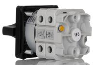 265-7680 RS PRO, DP 3 Position 60° Changeover Cam Switch, 500V ac, 25A, Knob Actuator