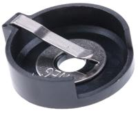 1025 Keystone CR2450 Battery Holder, Top Spring Arm Contact
