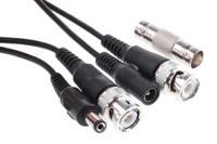tvac40130 ABUS CCTV Cable for use with All cameras with BNC jack (female) and voltage connection (male)