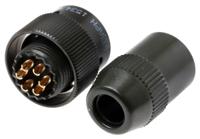 62gb-16j10-06pn Amphenol Limited, 62GB 6 Way Cable Mount MIL Spec Circular Connector Plug, Pin Contacts,Shell Size 10, Bayonet