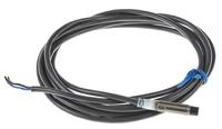 e2a-s08kn04-wp-b1-2m Omron Inductive Threaded Barrel Proximity Sensor, M8, 4 mm Detection, PNP NO, 12 → 24 V dc